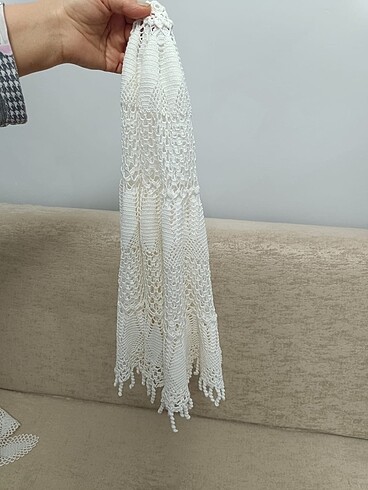 Beden FİSKOS MASA ÖRTÜSÜ DANTELİ