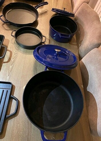 Diğer Hecha Tencere Tava Grill Seti