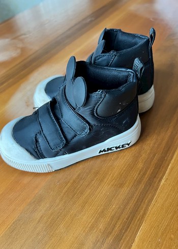 Erkek Çocuk Mavi Sneakers Velcro Kapatmalı - Görsel 2