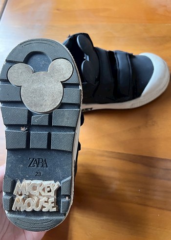 Erkek Çocuk Mavi Sneakers Velcro Kapatmalı - Görsel 3