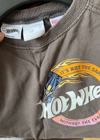 Gri Erkek Çocuk Hot Wheels Tişört - Görsel 3