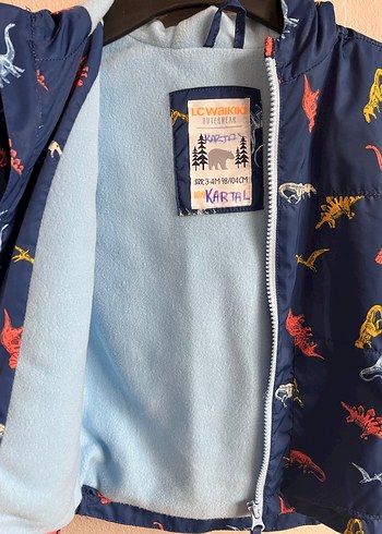 Renkli Baskılı Erkek Çocuk Yağmurluk - Görsel 3