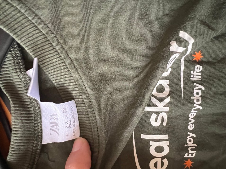 Yeşil Baskılı Erkek Çocuk Sweatshirt - Görsel 3