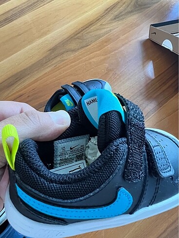 23 Beden siyah Renk Nike çocuk ayakkabısı