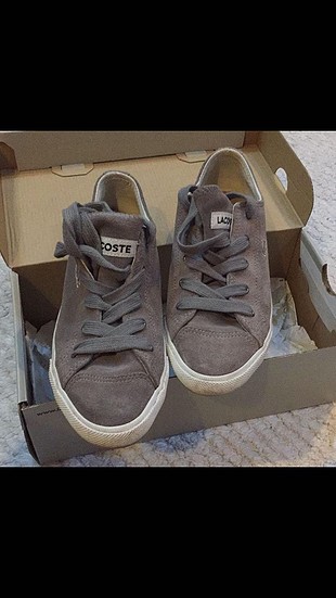 Lacoste Gri Spor Ayakkabı