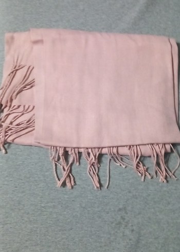Diğer Püsküllü Pembe Kadın Şal