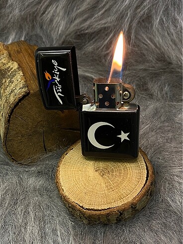 TÜRKİYE BAYRAK RESİMLİ ZİPPO ÇAKMAK
