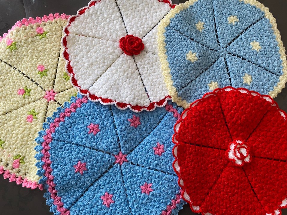 El yapımı banyo lifi çeyizlik - Görsel 3