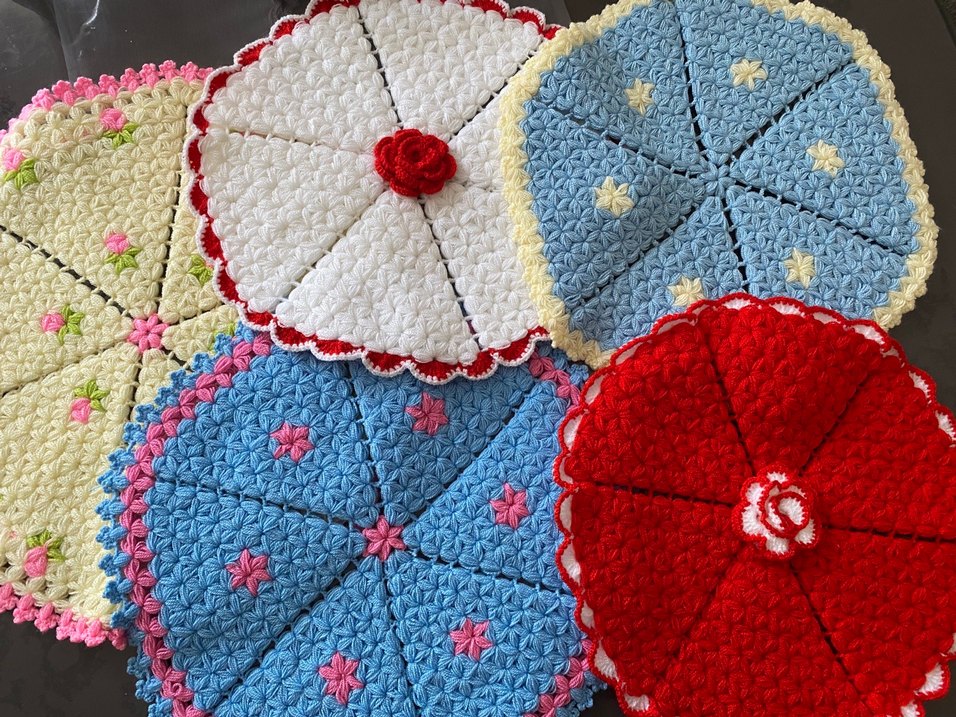 El yapımı banyo lifi çeyizlik - Görsel 4