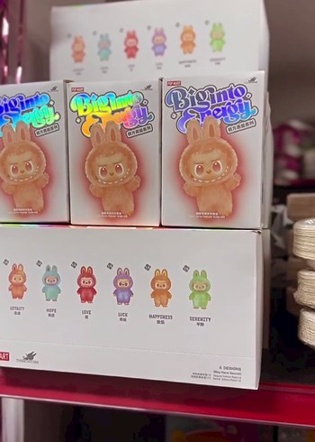 Diğer LABUBU Biginto Pastel Renkli Peluş Oyuncak