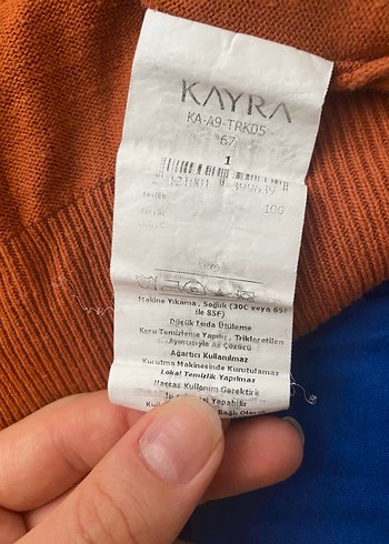 Kayra Kayra Tuğla rengi Kazak