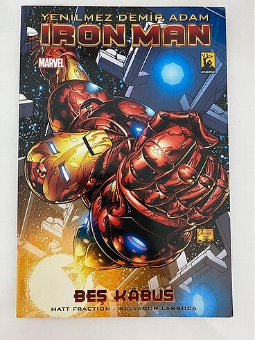 Iron man: beş kabus - 3. Kitap
