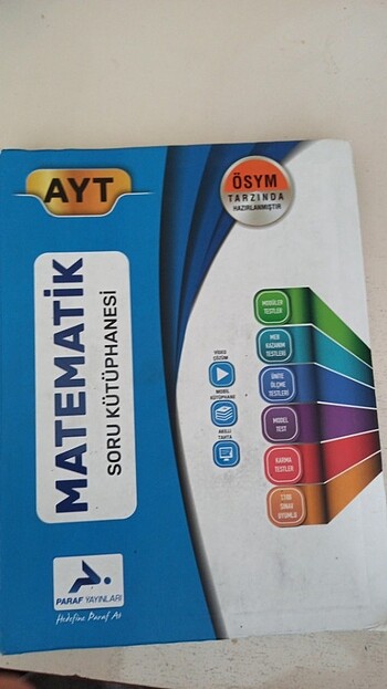 Ayt matematik paraf yayınları soru bankası 