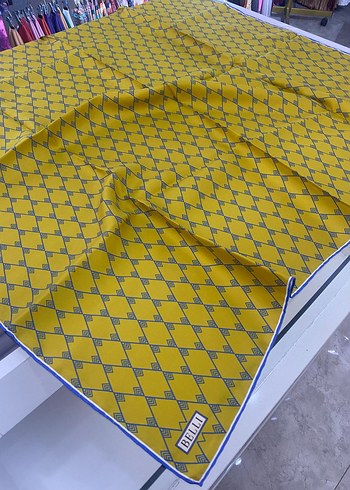 Belli twill ipek eşarp - Görsel 5