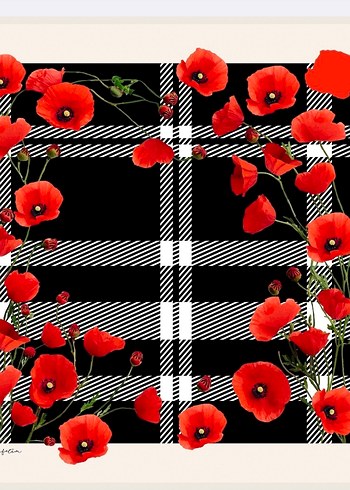 Zerafetim twill ipek eşarp - Görsel 2