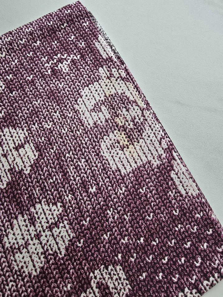 Armine twill ipek eşarp - Görsel 5