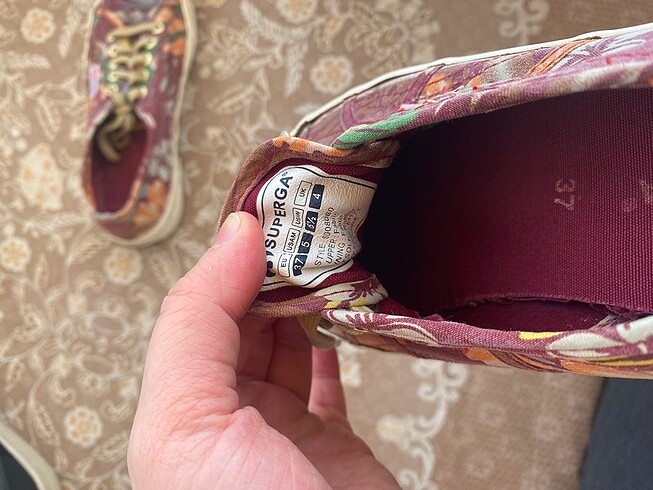 37 Beden turuncu Renk Orijinal Superga