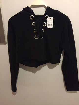 Siyah kısa sweat