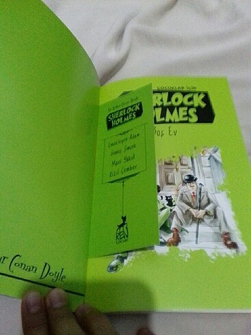Beden Renk Sherlock Holmes çocuklar için Ren Kitap