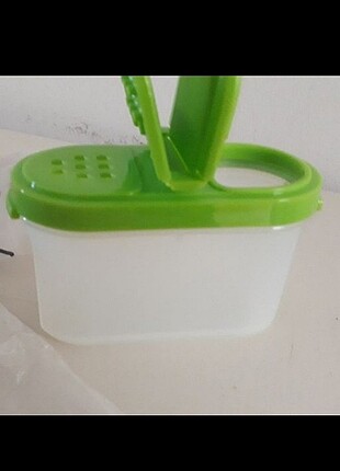 4 lu tupperware tuzluk baharatlik