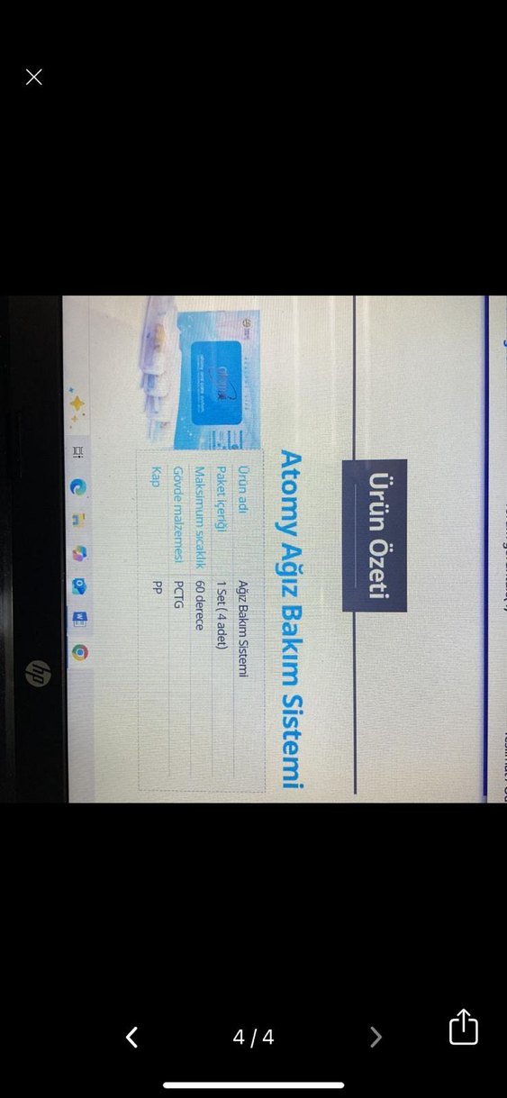 Atomy Ağız Bakım Seyahat Seti 4'lü - Görsel 2