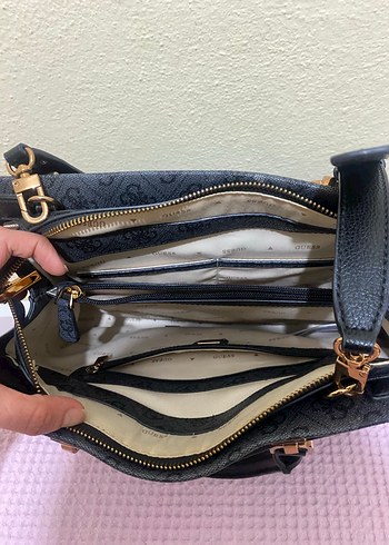 Gri Baskılı Guess Kadın Çanta - Görsel 3