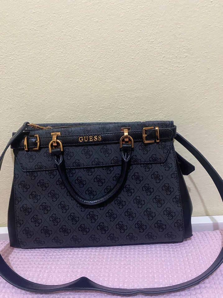 Gri Baskılı Guess Kadın Çanta - Görsel 4