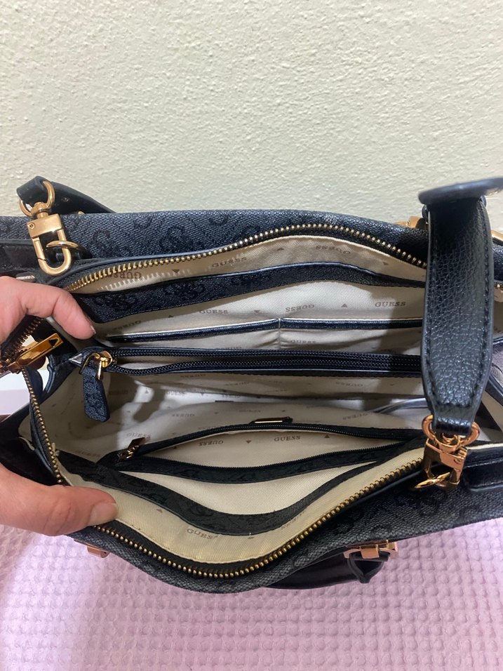 Gri Baskılı Guess Kadın Çanta - Görsel 3