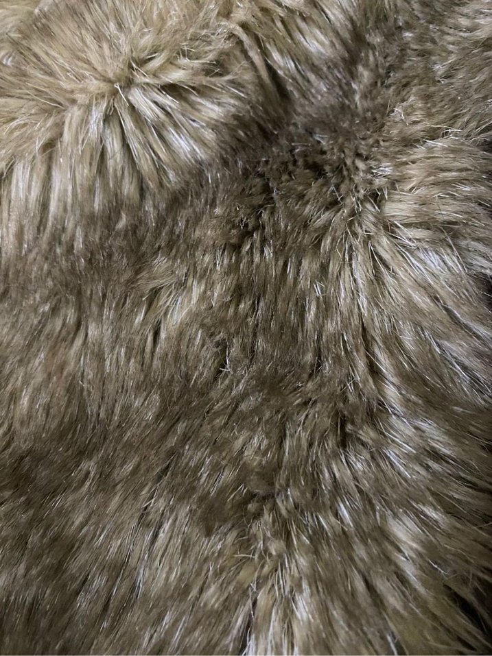 Kürk Detaylı Kahverengi Kadın Yelek - Görsel 4