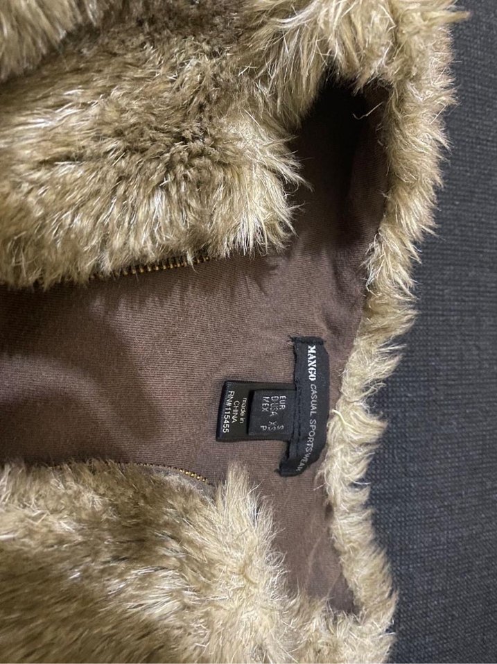 Kürk Detaylı Kahverengi Kadın Yelek - Görsel 3