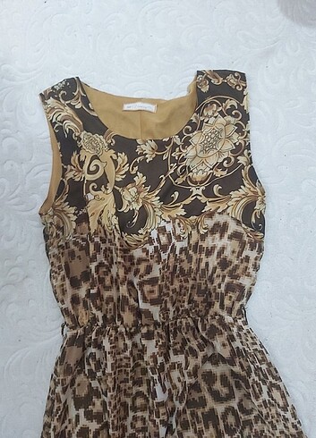 Zara Leopar elbise