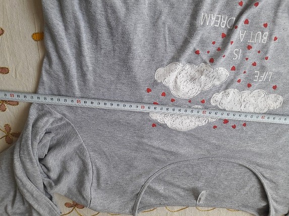 xl Beden gri Renk hamile pijama