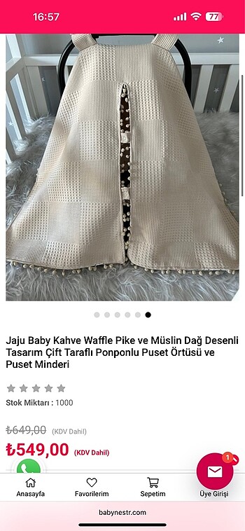 ponponlu puset örtüsü