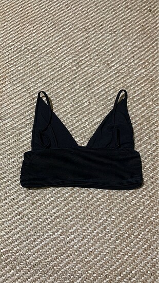 Mango Siyah Fitili Bralet