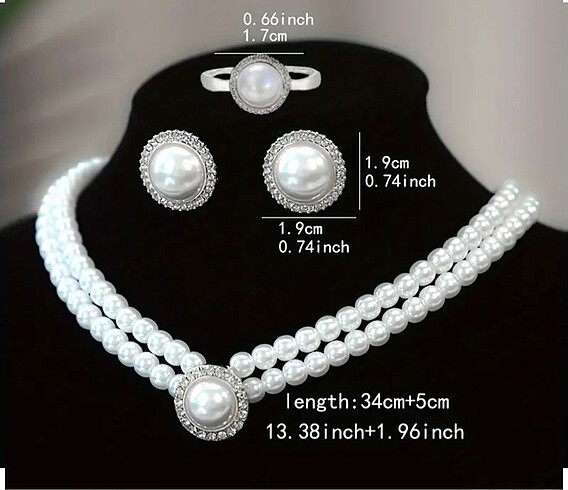 Tasarımcı İnci set