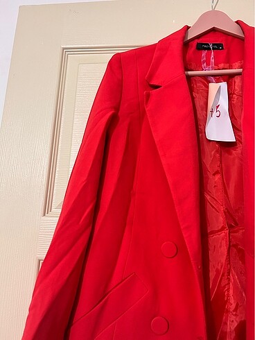 s Beden kırmızı Renk Trendyol blazer