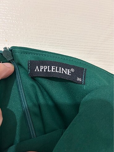 s Beden yeşil Renk Appline markali kisa yesil elbise