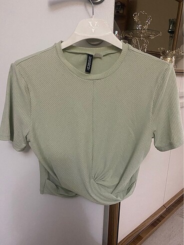 Kadın crop bluz H&M