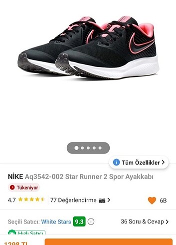 Nike Orijinal Spor ayakkabı 