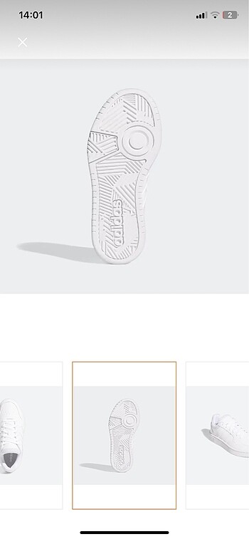 39,5 Beden Adidas spor ayakkabısı