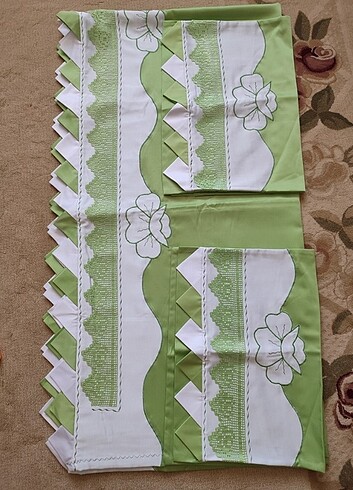 Dntelli çarşaf takımı