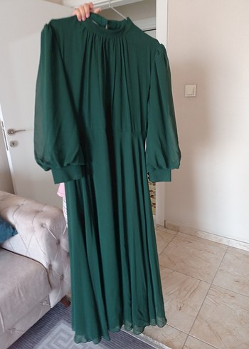 48 beden şifon abiye - Görsel 8