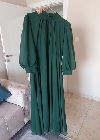 48 beden şifon abiye - Görsel 7