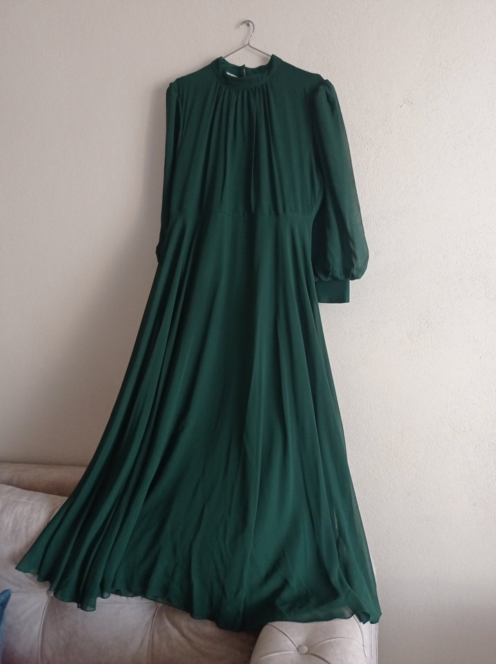 48 beden şifon abiye - Görsel 3