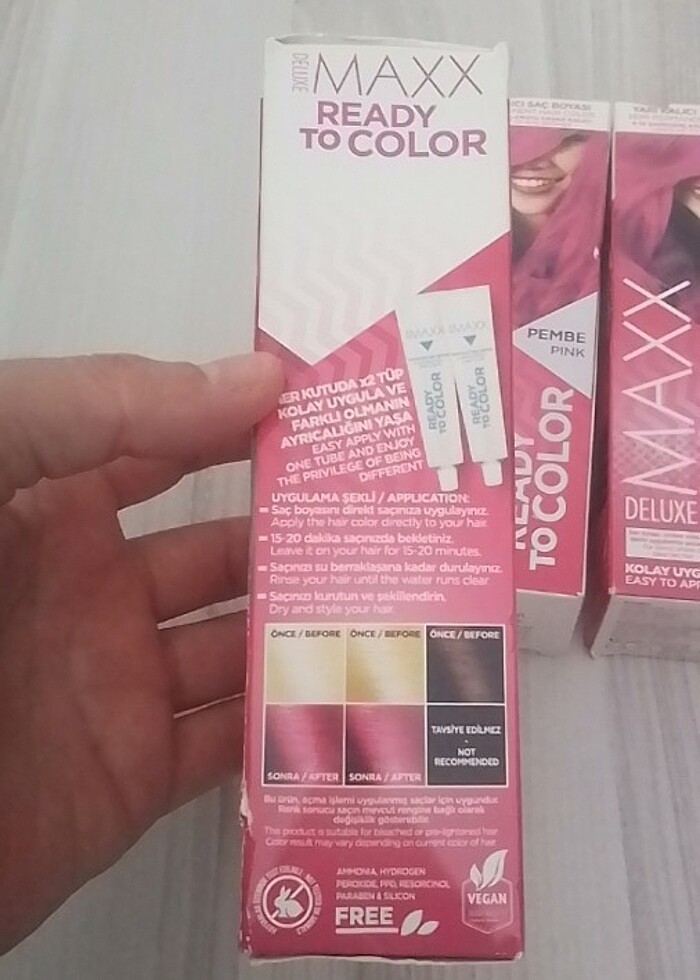 Deluxe maxx yarı kalici boya - Görsel 3