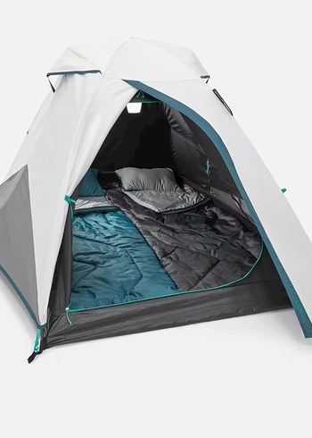 2 Kişilik Kamp Çadırı - MH100 Fresh & Black - Görsel 5