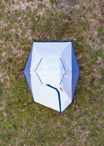 2 Kişilik Kamp Çadırı - MH100 Fresh & Black - Görsel 7