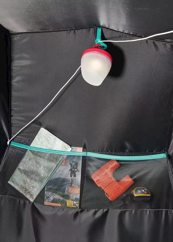 2 Kişilik Kamp Çadırı - MH100 Fresh & Black - Görsel 12