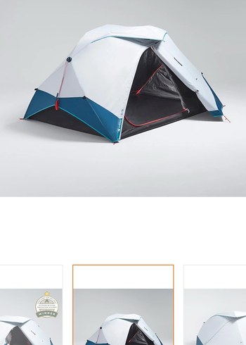 Decathlon Quechua 2 Kişilik Çadır - 2 Seconds Easy Fresh&black - Görsel 4