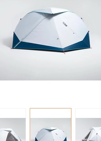 Decathlon Quechua 2 Kişilik Çadır - 2 Seconds Easy Fresh&black - Görsel 5